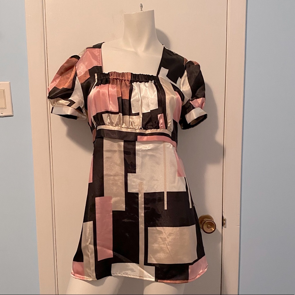 Mod Inspired Tunic Top Dress